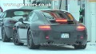 2012 Porsche 911 caught on video, börk börk börk!